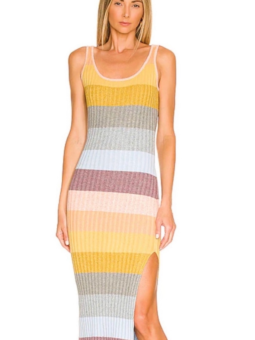 SAYLOR Emsey Midi Dress in Multi Color, Size S